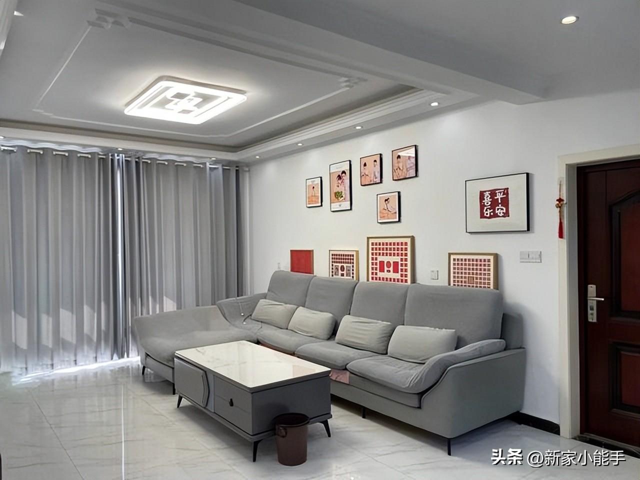 00后婚房，簡單裝修不豪華，室內(nèi)面積不大，新生活真的很幸福