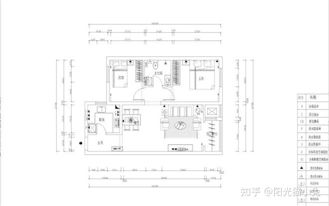 80㎡家裝簡約風格效果圖，美麗動人，大氣端莊！