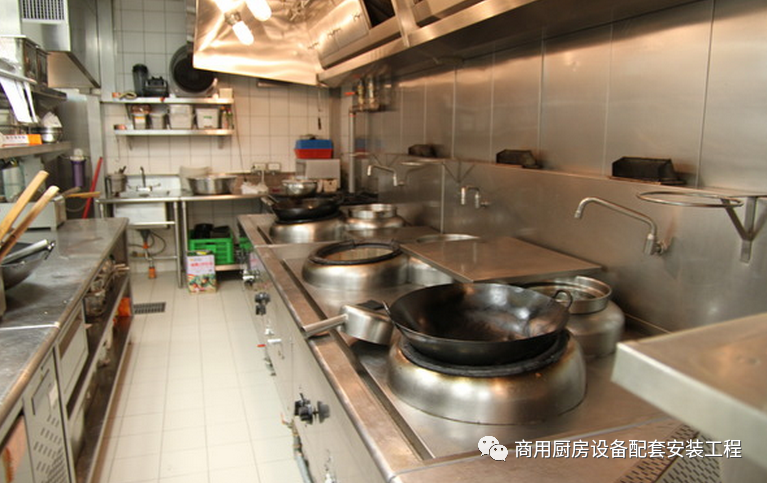 小飯店廚房設(shè)計效果圖案例，飯店廚房設(shè)計平面圖