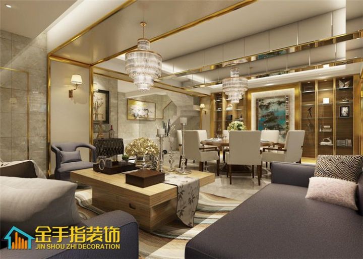 金牌設(shè)計師打造低調(diào)奢華港式風格洋房裝修鑒賞！